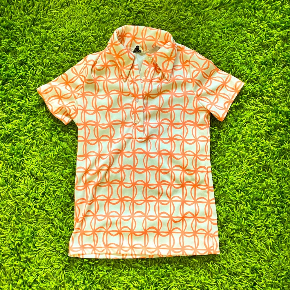 Vintage 70s Pointed Collar Top